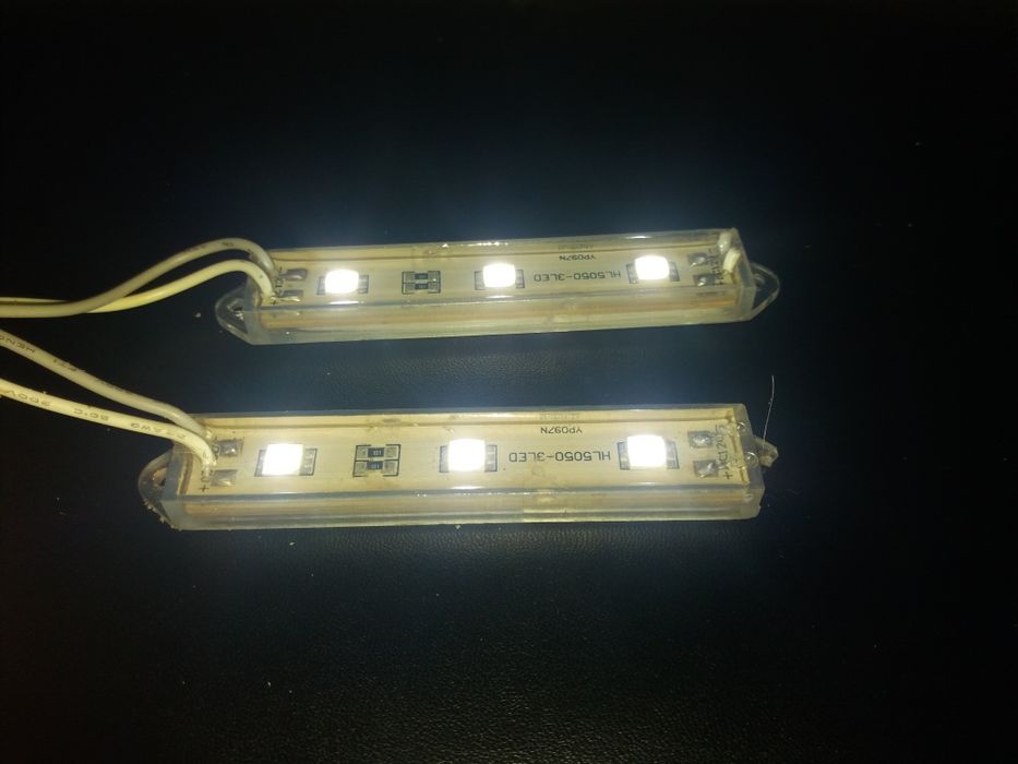 Новий герметичний світлодіодний модуль HL5050-3LED, 12V, IP65.
