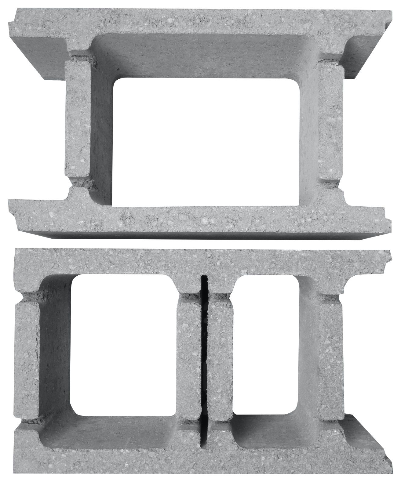 Betonowy pustak szalunkowy / kostka szalunkowa 49x30x20 cm