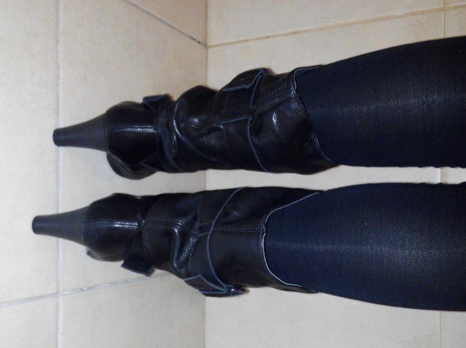 Botas Zara estilo militar