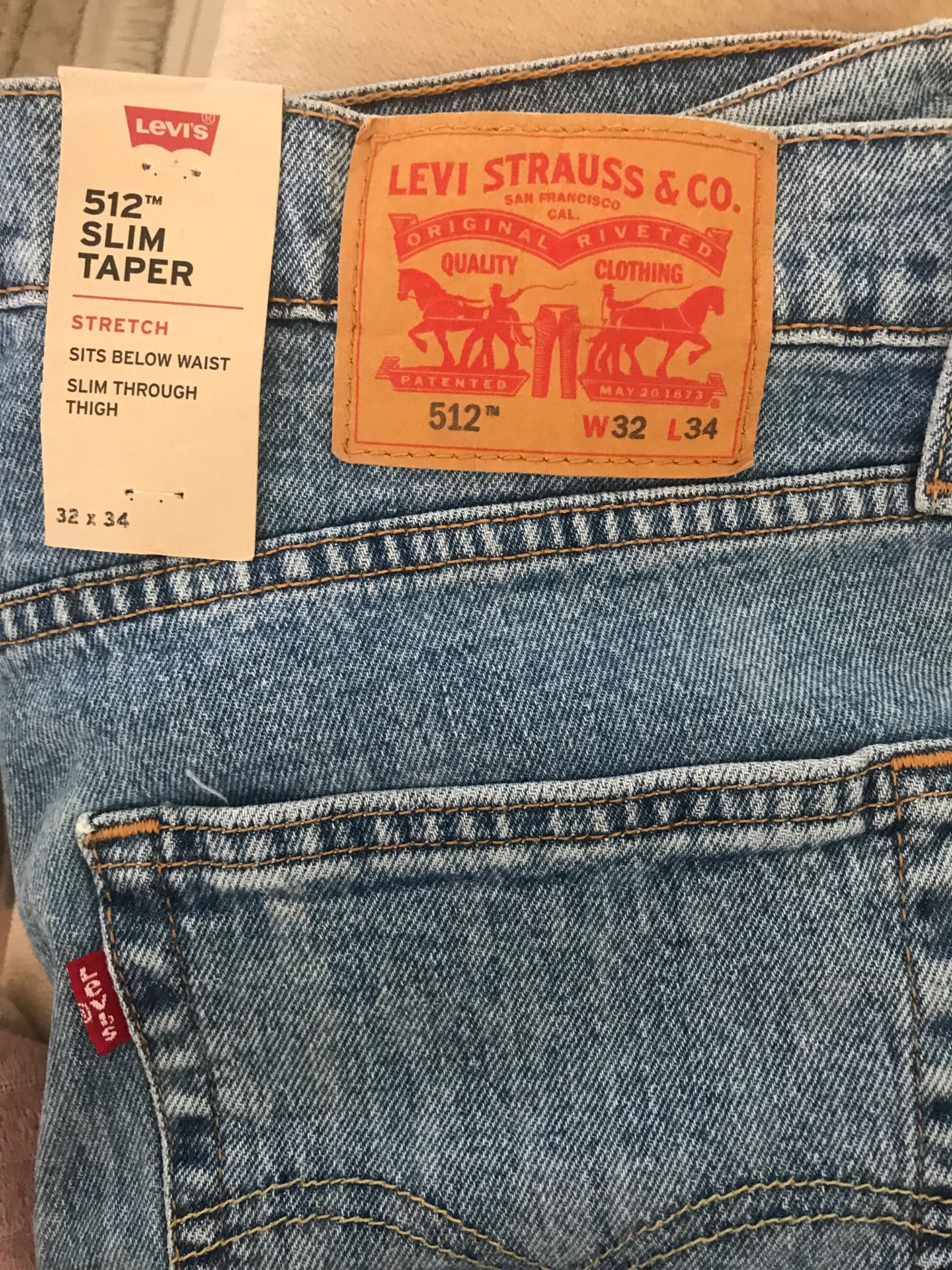 Джинси LEVIS 512