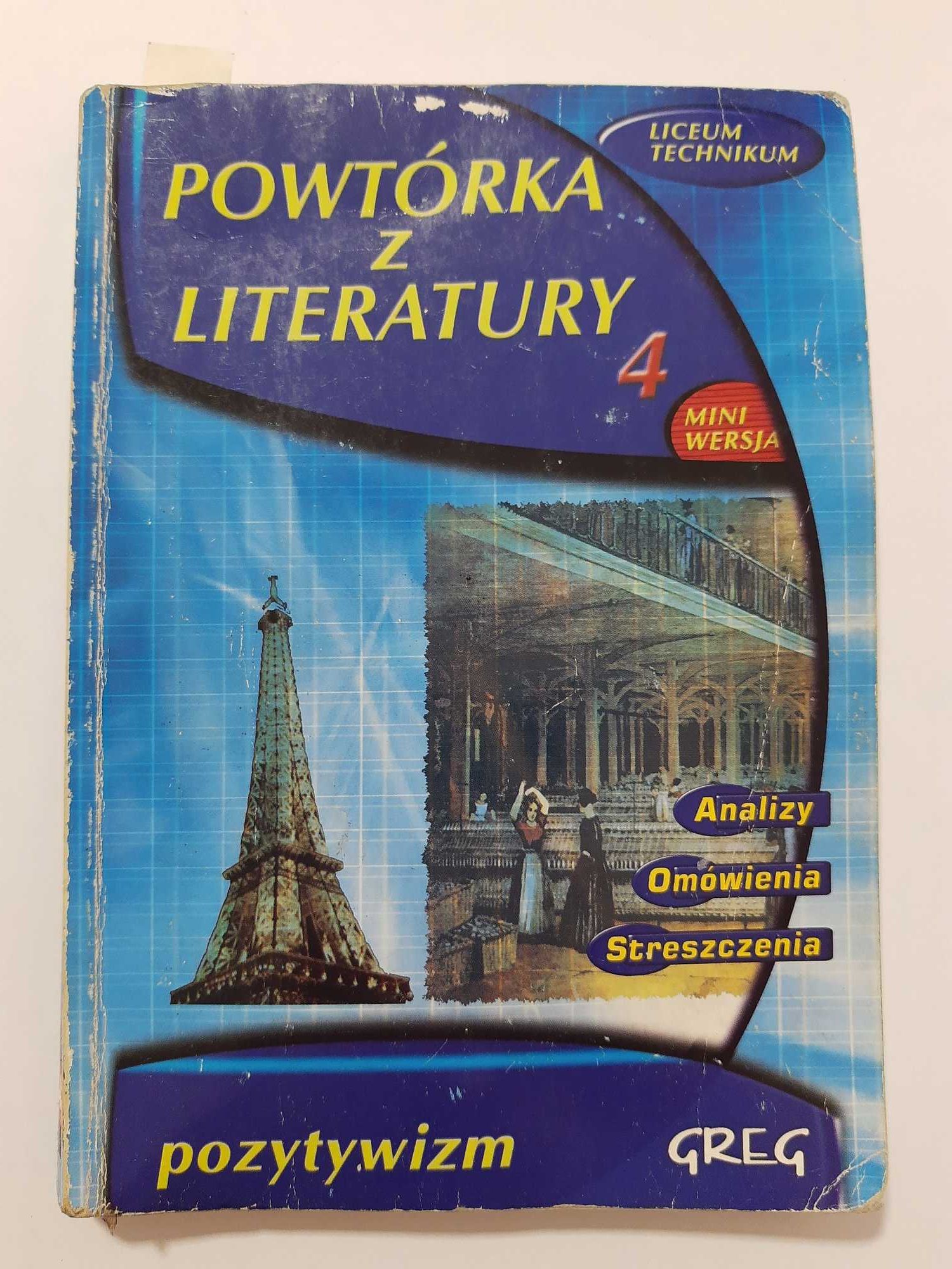 Powtórka z literatury cz. 4 Pozytywizm