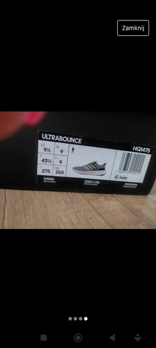 Buty Adidas Ultrabounce 43 1/3