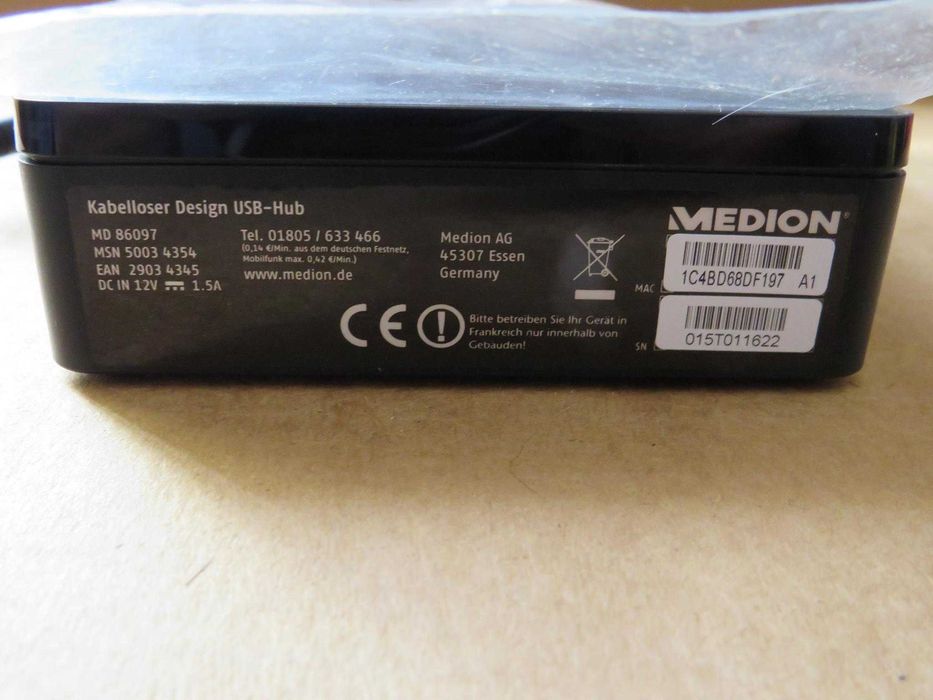 WI-FI - HUB USB - cria funcionalidade WIreless para 4 aparelhos NOVO!