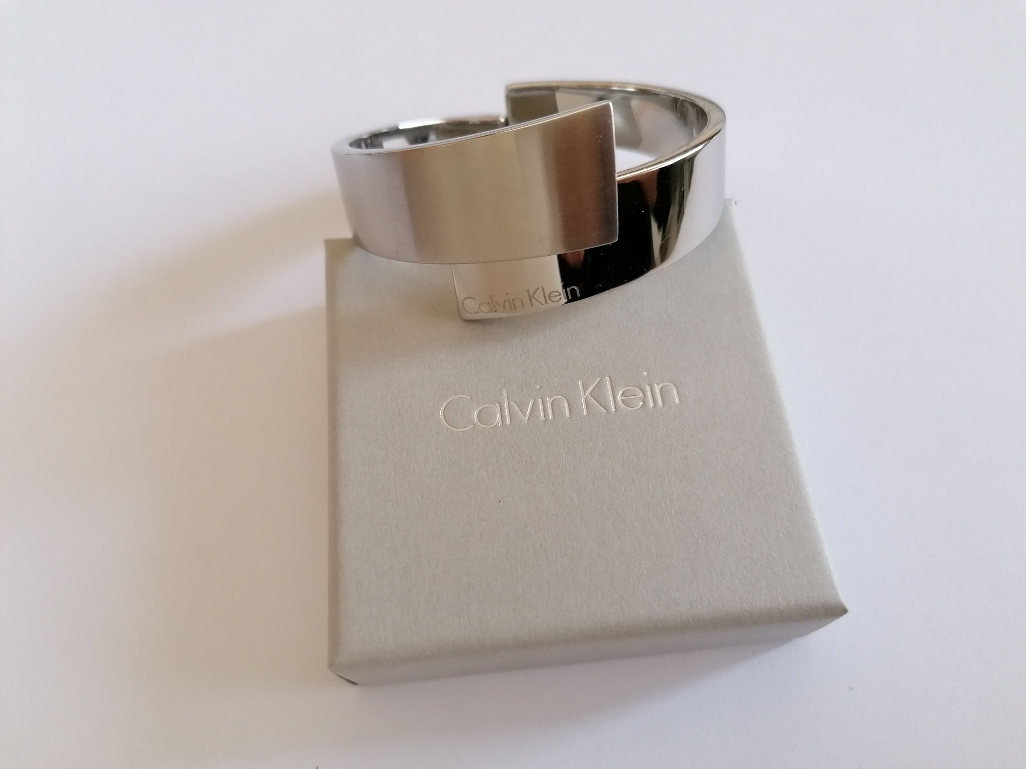 Calvin Klein pulseira aço Tam S