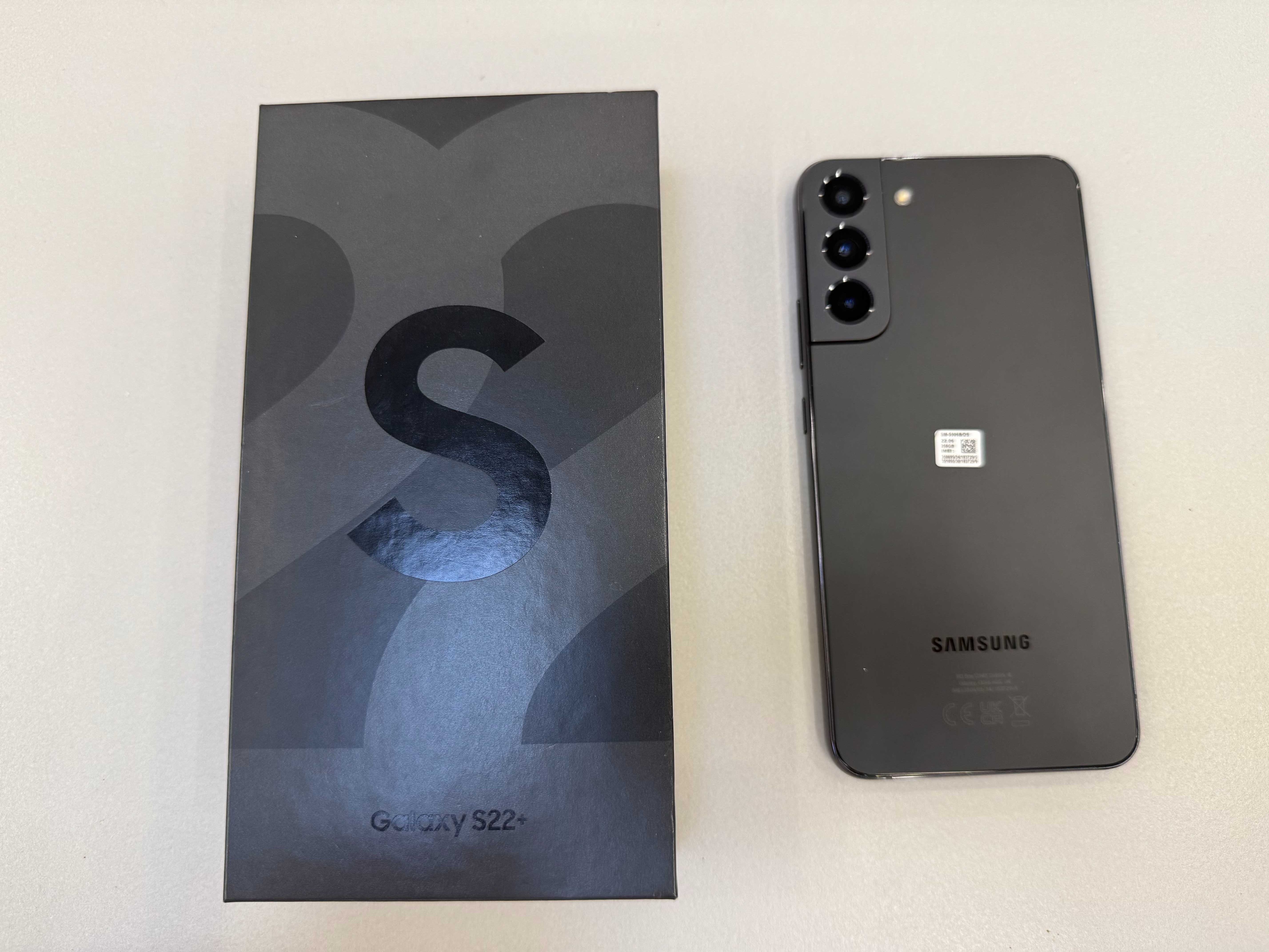 JAK NOWY SAMSUNG GALAXY S22+ 256GB Czarny Teletorium Auchan Wałbrzych