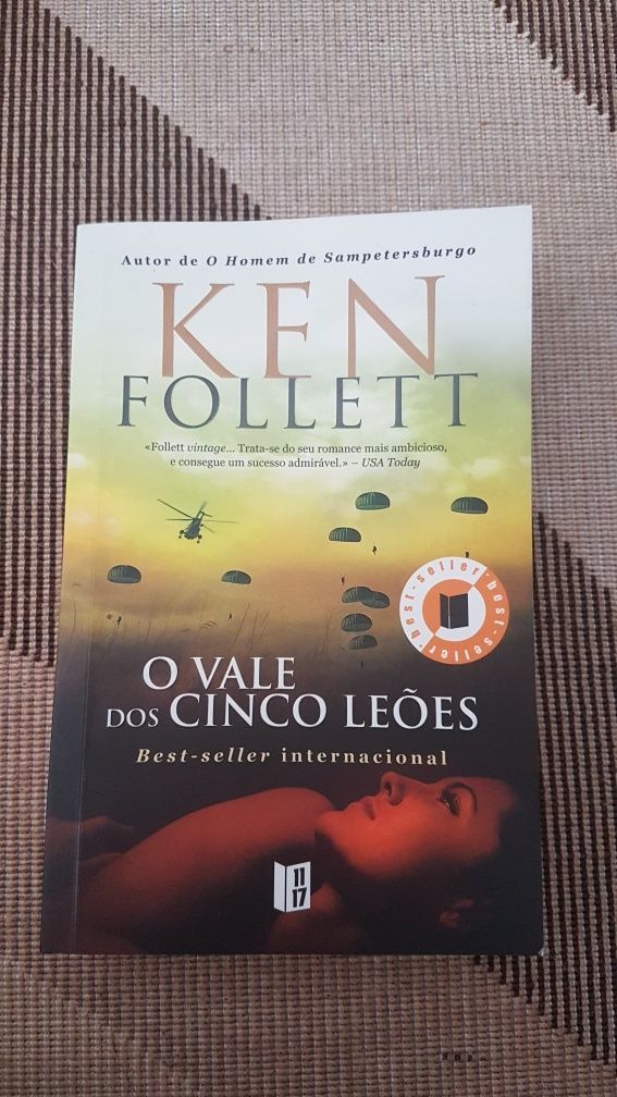 Livro O Vale dos Cinco Leões