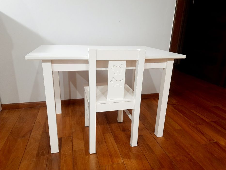 Stolik i krzesło Ikea Sundvik