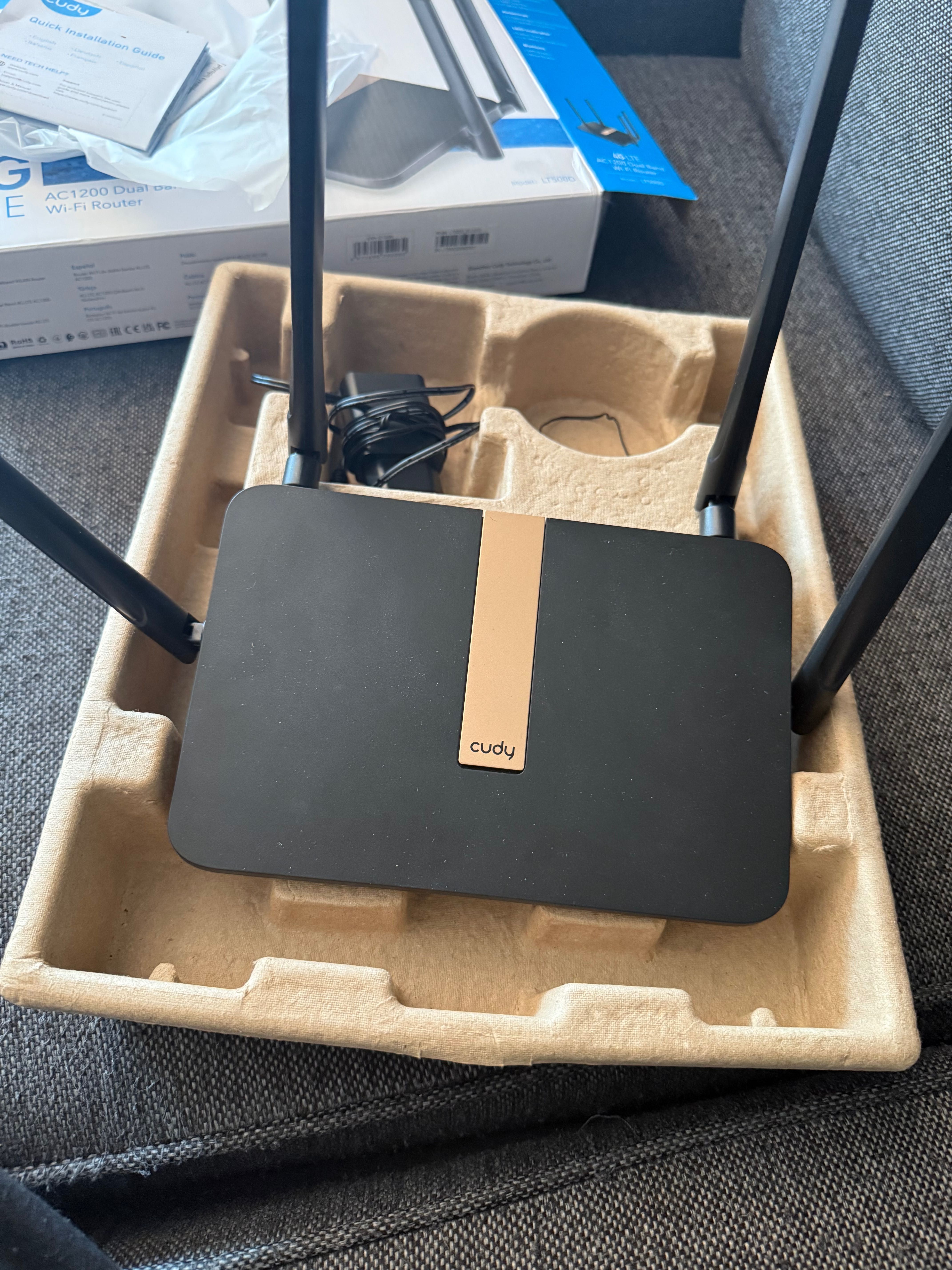 router 4G LTE Cudy jak nowy