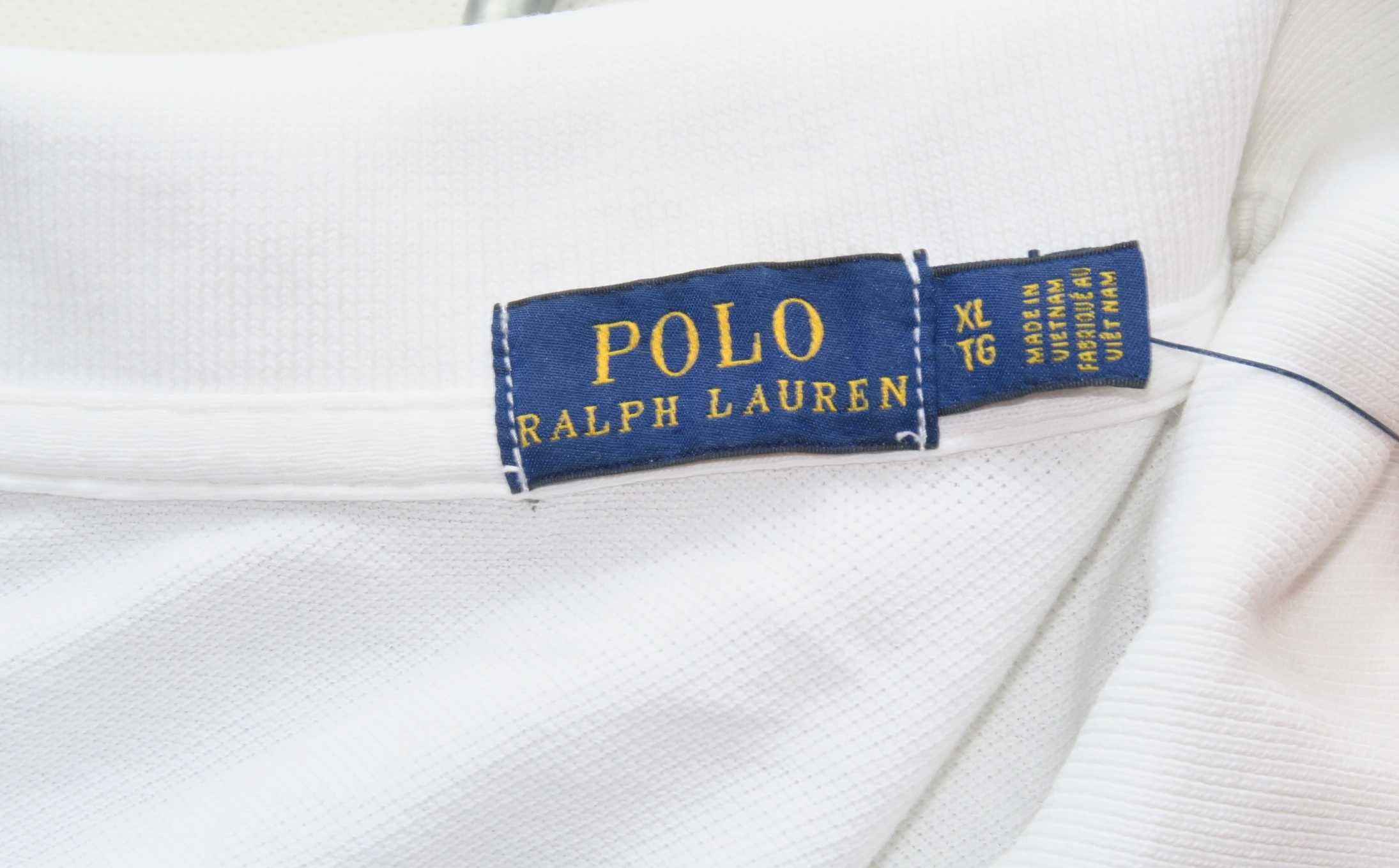 Ralph Lauren crop top koszulka polo XL