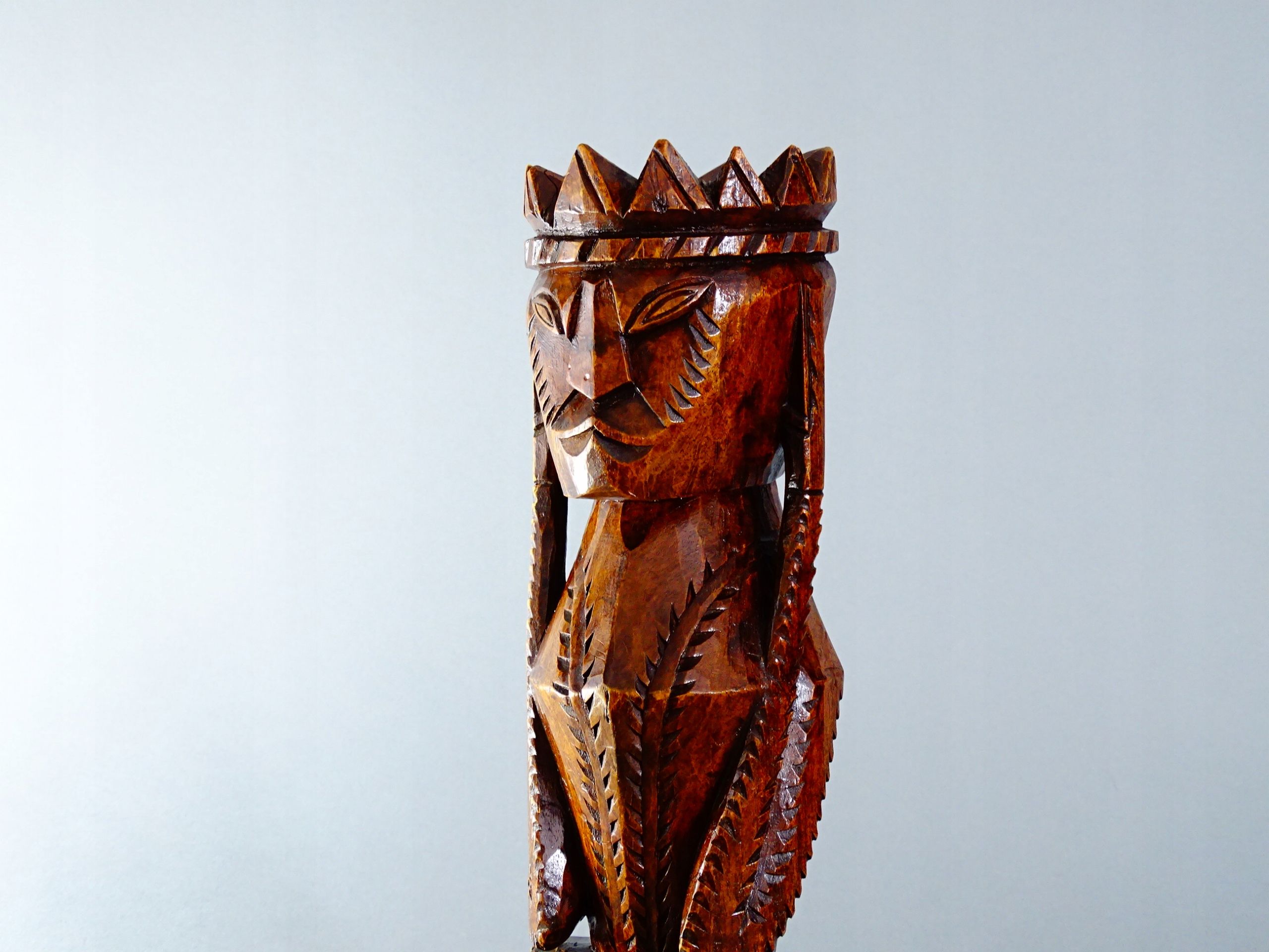drewniana rzeźba sarawak malezja