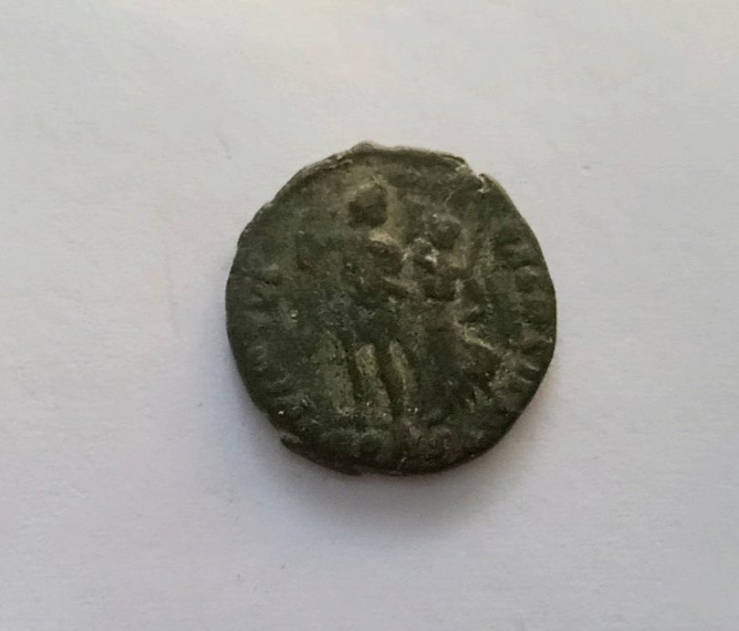 Римская монета. Римский фолис Аркадий