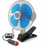 Wentylator  DO AUTA Wiatrak 24V -Obrotowy XXXL Regulowany Mocny  LATO