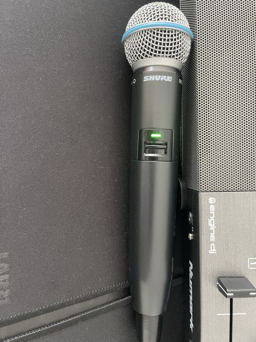 Sprzedam mikrofon bezprzewodowy shure beta glxd plus 3 aku karton