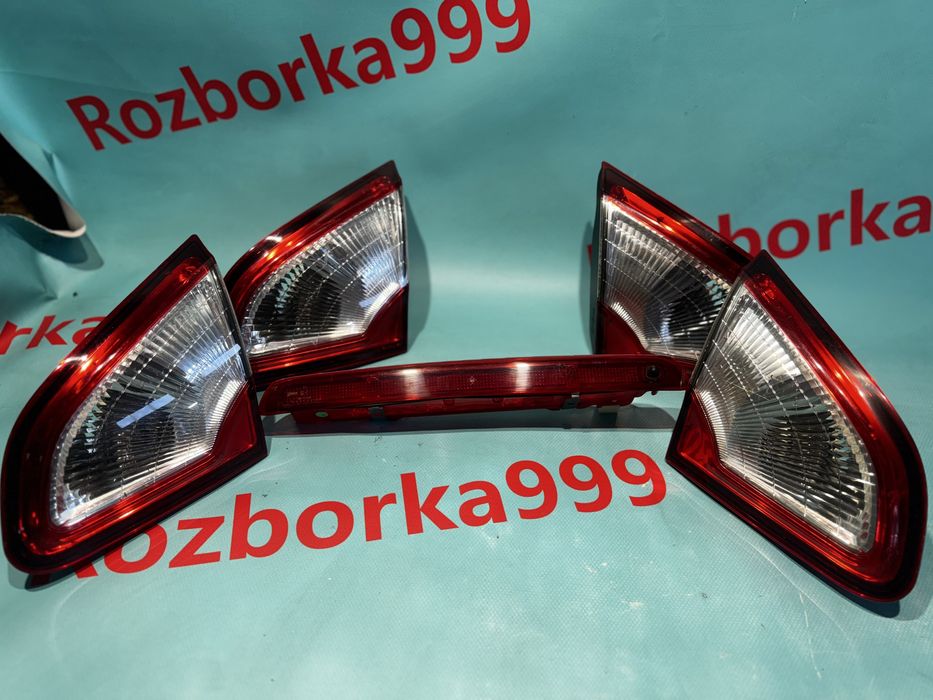 Фонарь стоп Nissan Qashqai j10 10-13 кришки багажника фонарі Кашкай
