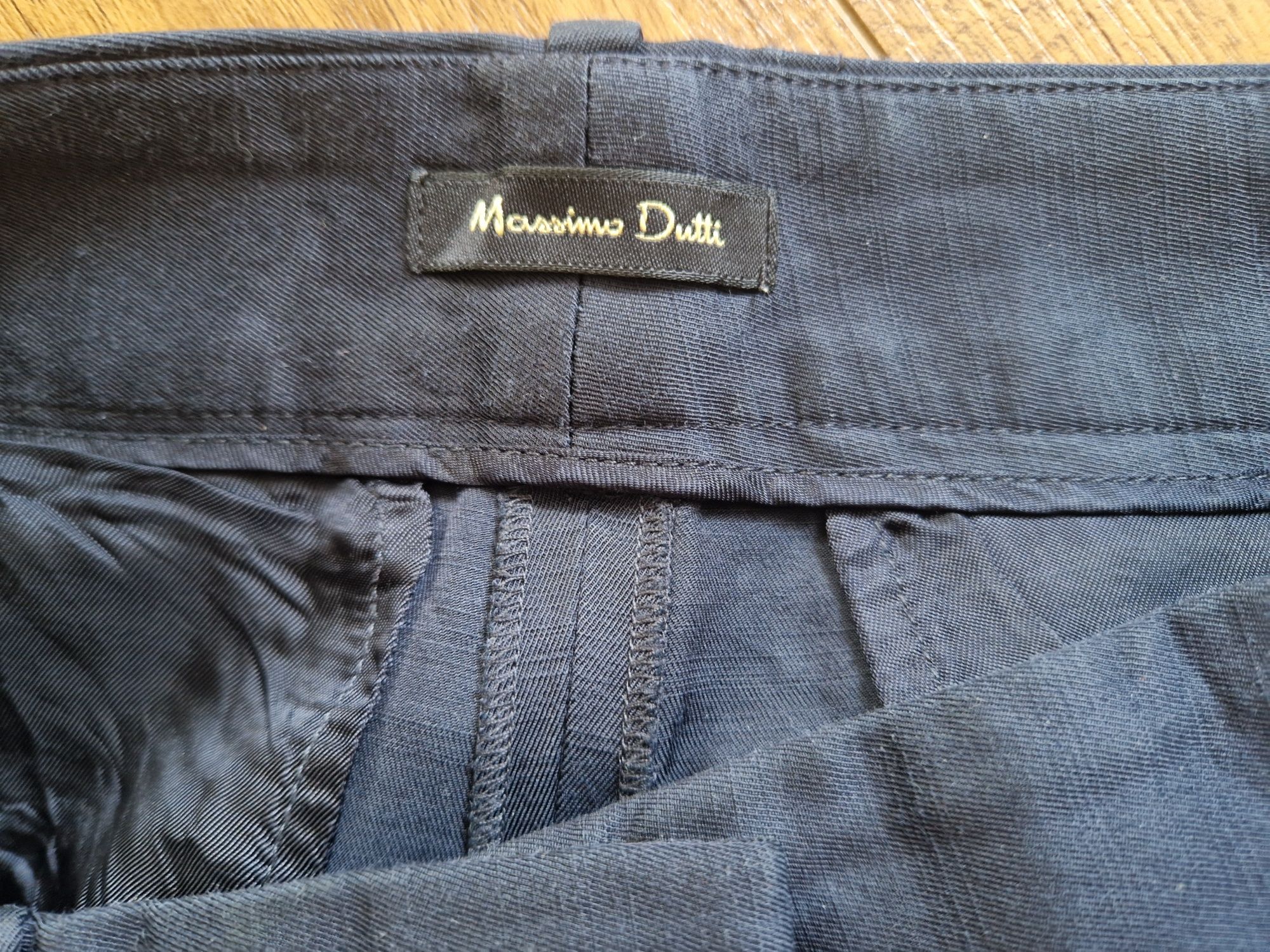Летние штаны брюки мом Massimo Dutti размер 42-44 хлопок