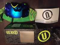 Kultowe Gogle NEON break plus Yellow Fluo Green M5 CAT3 Juniorskie