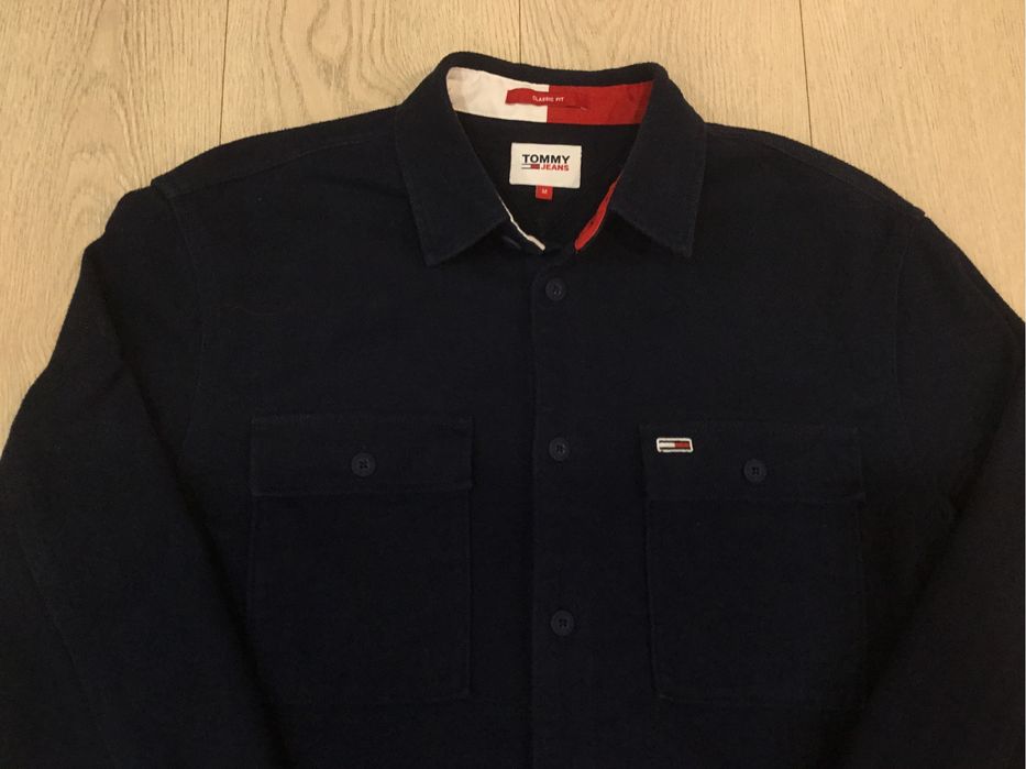 Продам щільну сорочку оверширт Tommy Hilfiger розмір M