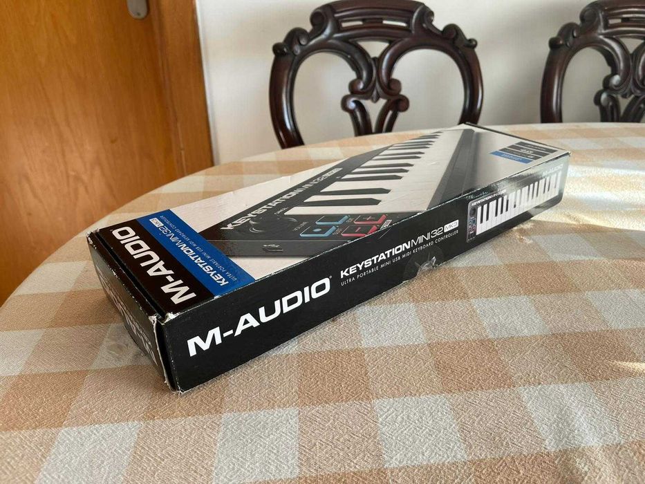 Teclado Controlador M-Audio Keystation Mini 32 MK3 como novo