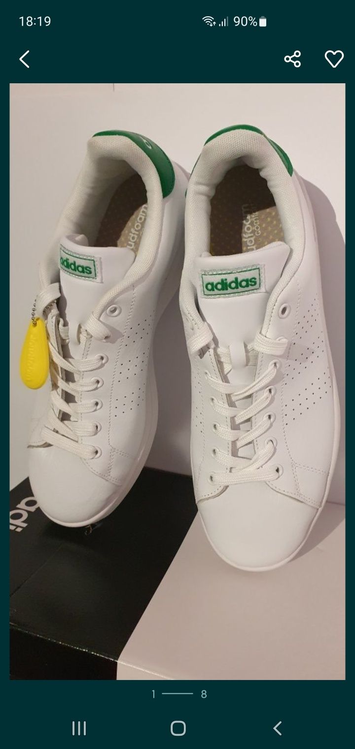 Buty męskie sportowe Adidas Advantage Rozmiar 44 2/3