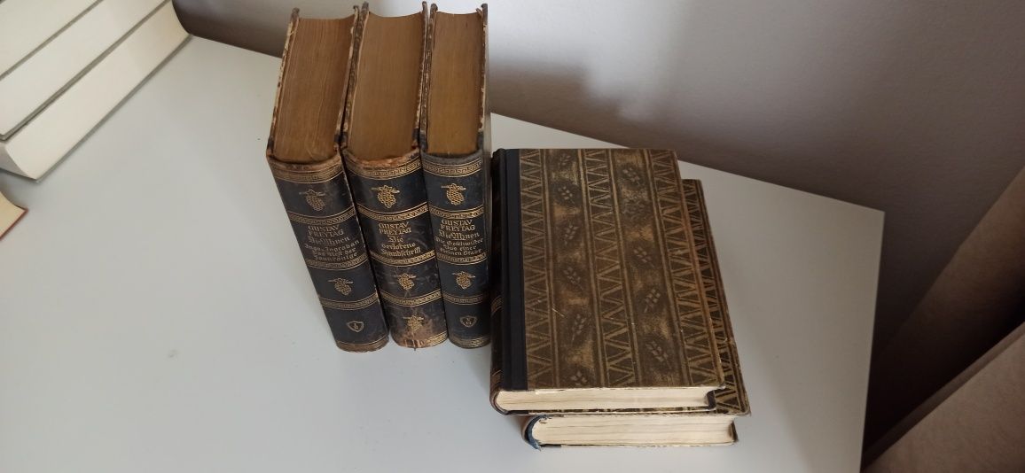 5 starych książek Gustaw Freytag