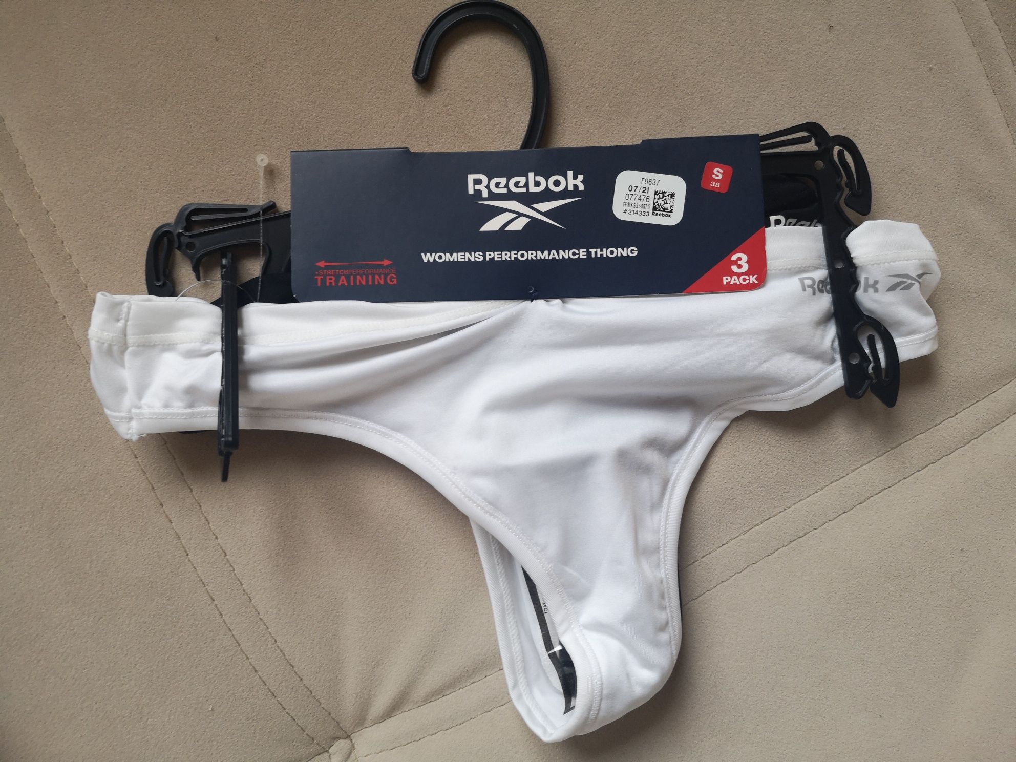 Stringi, majtki damskie Reebok/ S/36-38/2-pak/nowe