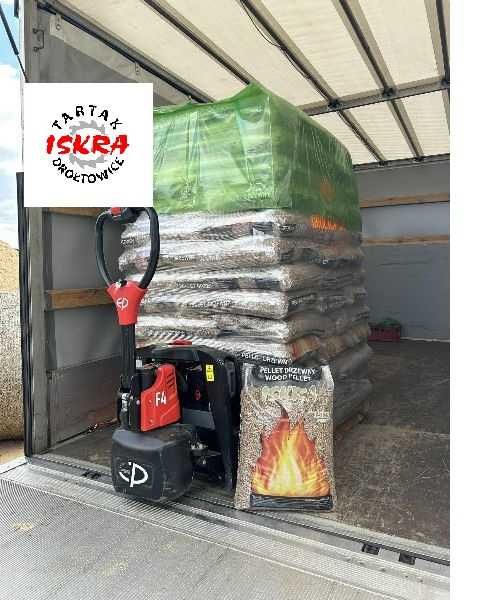 Pellet Syców"ISKRA", certyfikowany A1,100% sosnowy A1 ,rozł-winda HDS