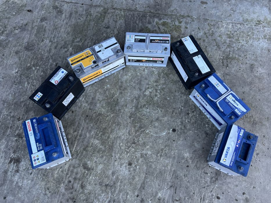Акумулятори б/у для авто Varta Bosch Continental Оригінал з Німеччини