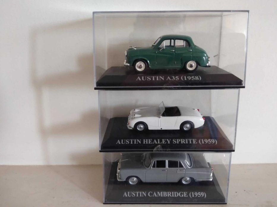 Miniaturas 1/43 Marca Austin Vários Modelos Novos.