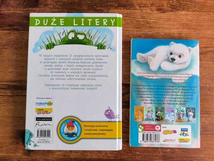 Listy od i Listy od 2, Opowiadania z morałem oraz Zosia i jej zoo