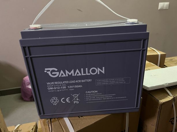 Аккумулятор гелевий Gamallon GM-G12-150