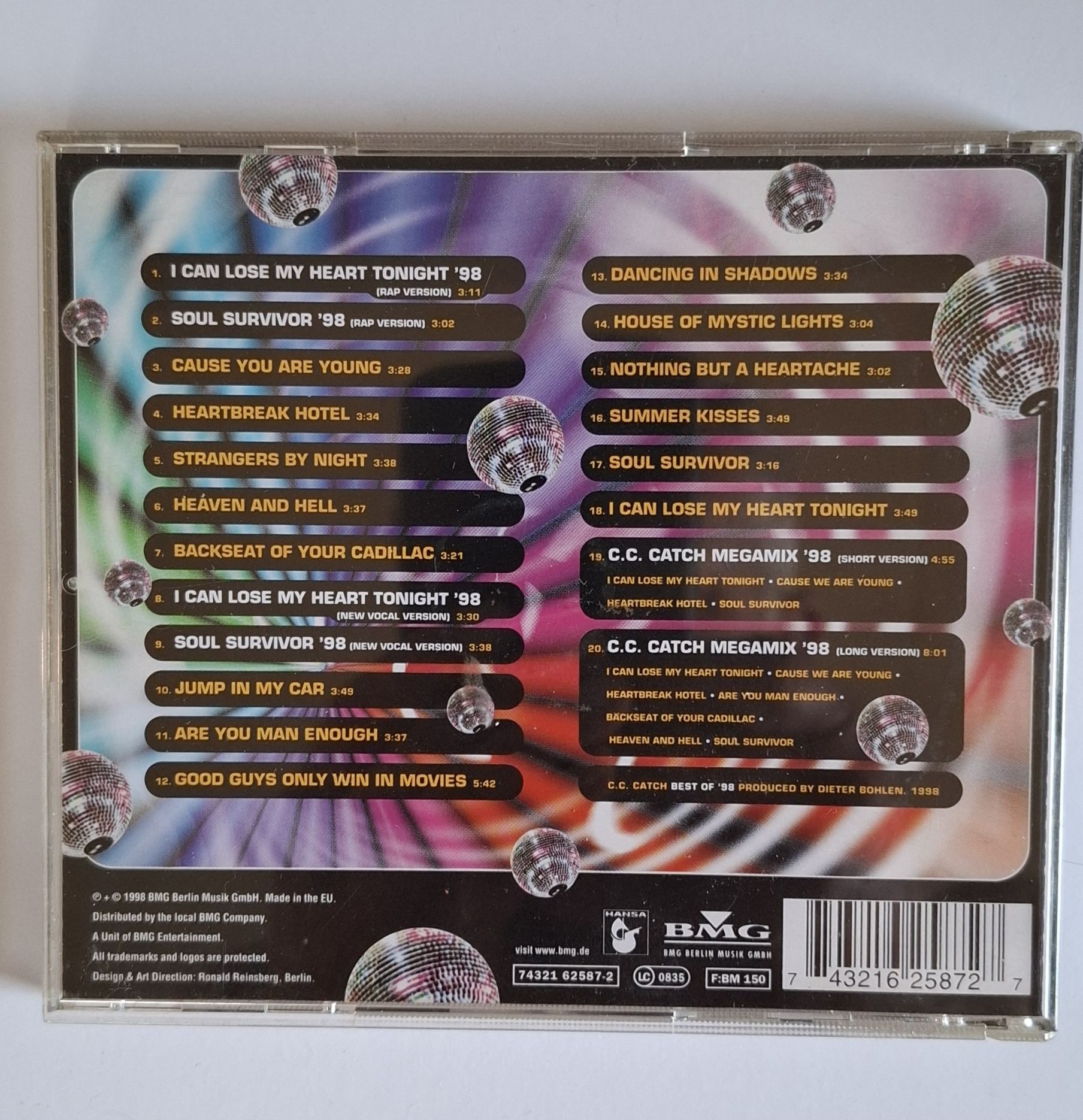 C.C.Catch best of 98 CD