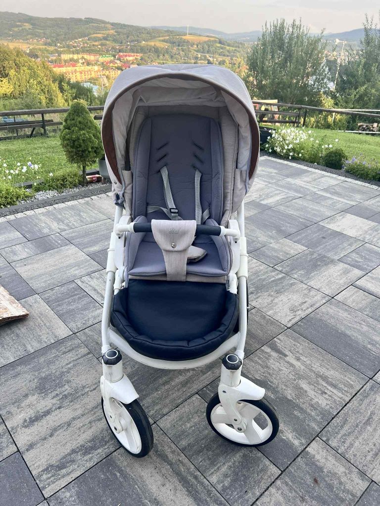 Wózek dziecięcy 3w1 z adpaterem isofix