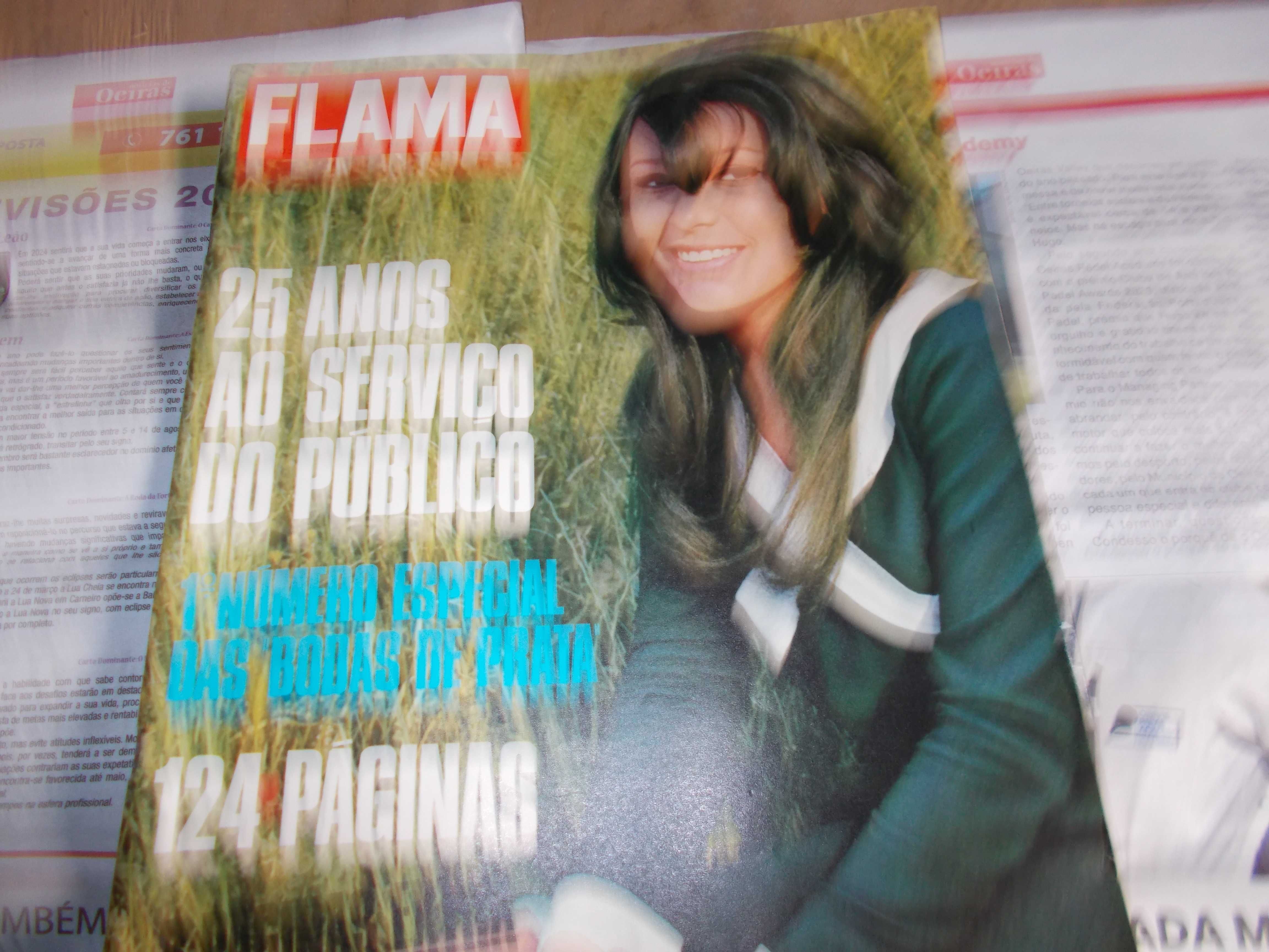 Flama 25 anos. 1968 .Revista rara.