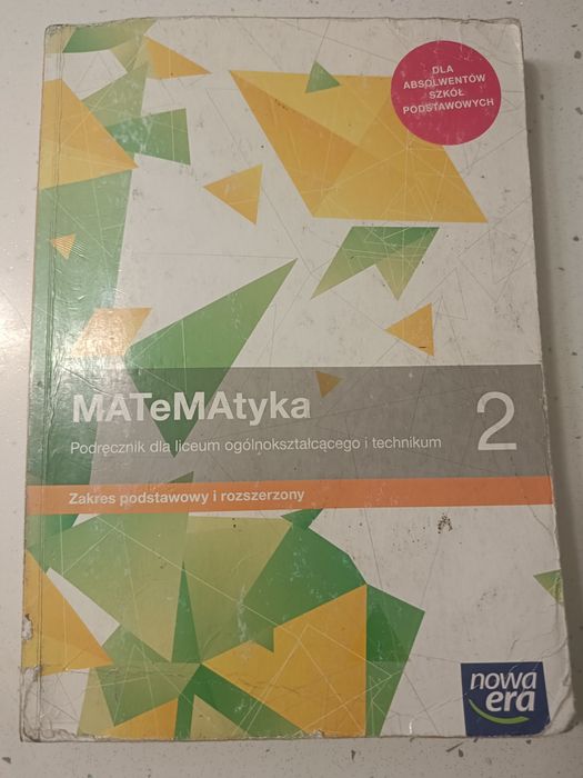 Matematyka zakres podstawowy i rozszerzony