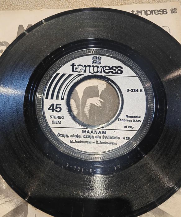 Maanam Lombard Universe 5x singiel VG+ Unikaty PRL Tonpress