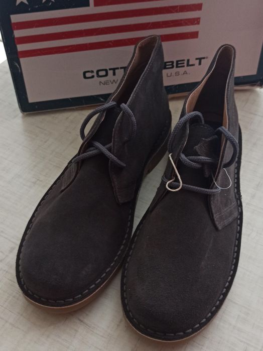 Черевики чоловічі замшеві Сotton Belt 43 розмір