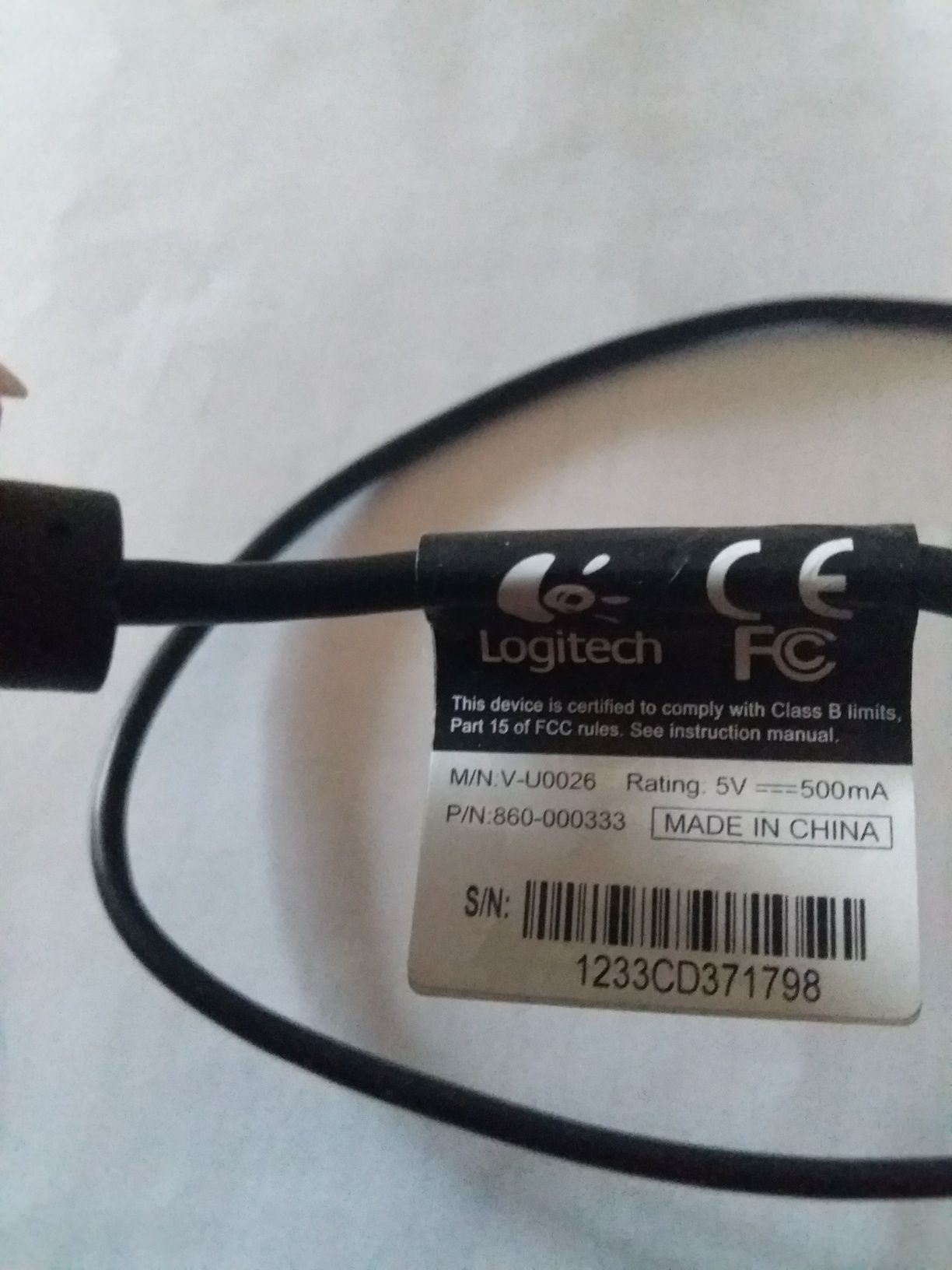 Вебкамера Logitech