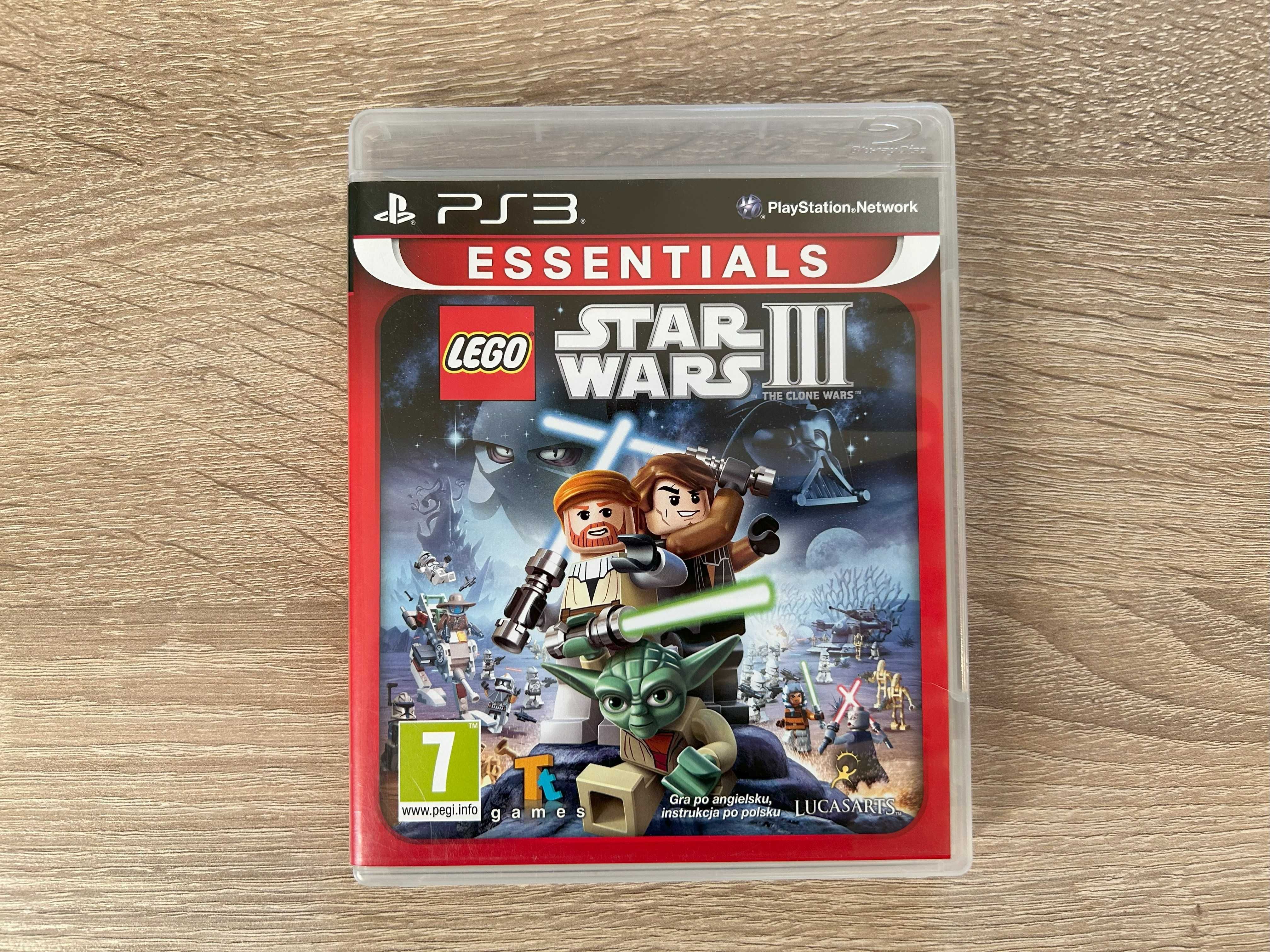 Lego Star Wars III: The Clone Wars - PS3 - stan Używany, sprawny 100%
