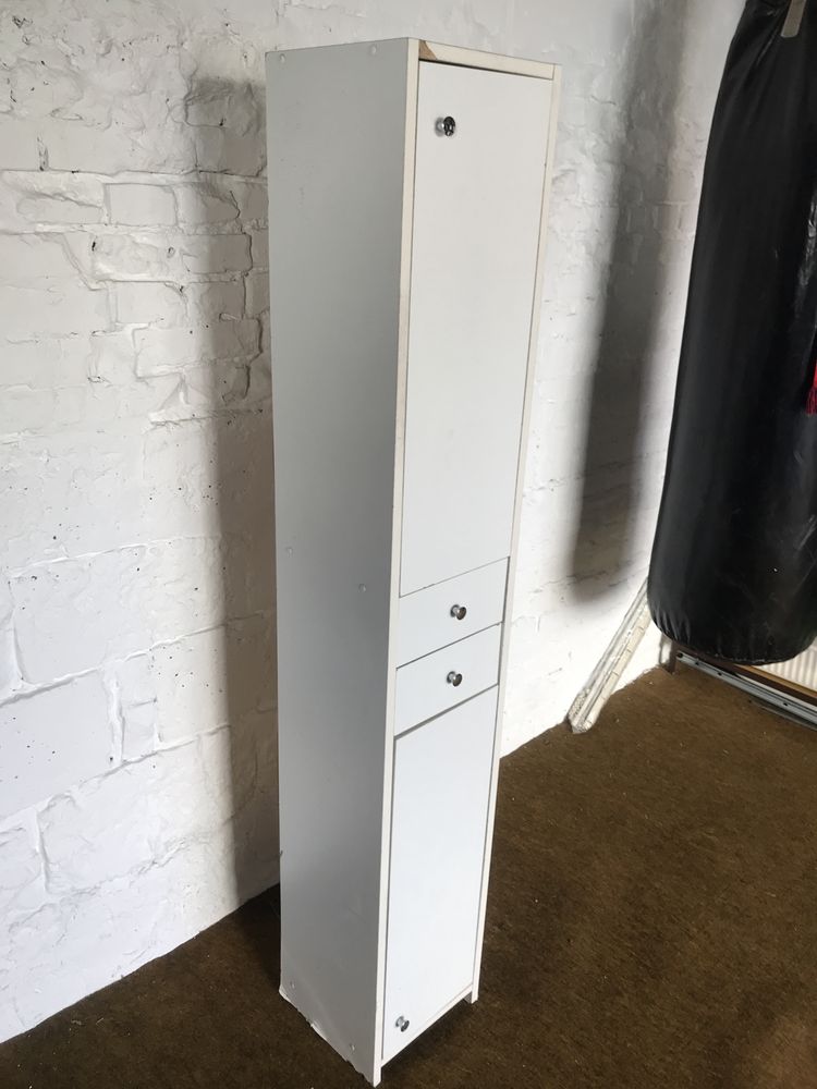 Szafka słupek biała 180 cm