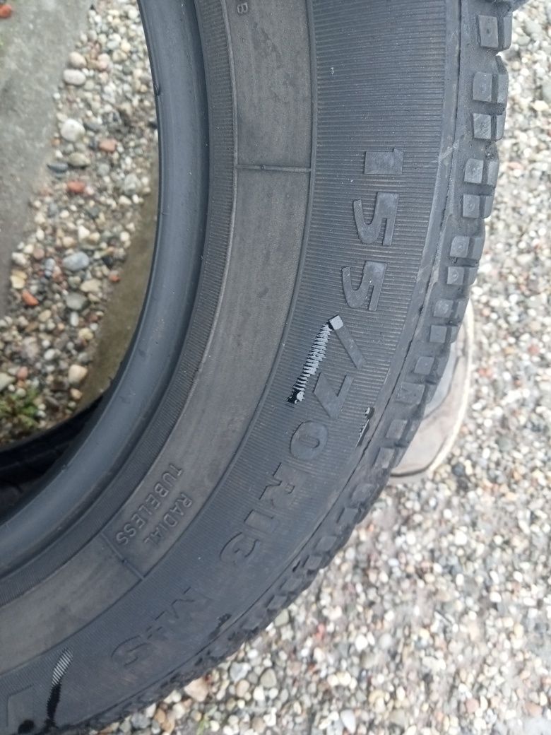 2x Opony Używane Całoroczne 155/70R13 Dębica
