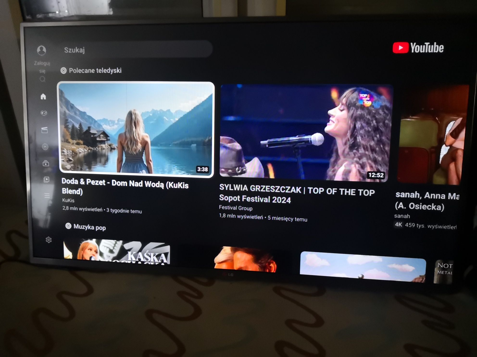 Telewizor Lg 43 cale smart tv YouTube WiFi pilot
