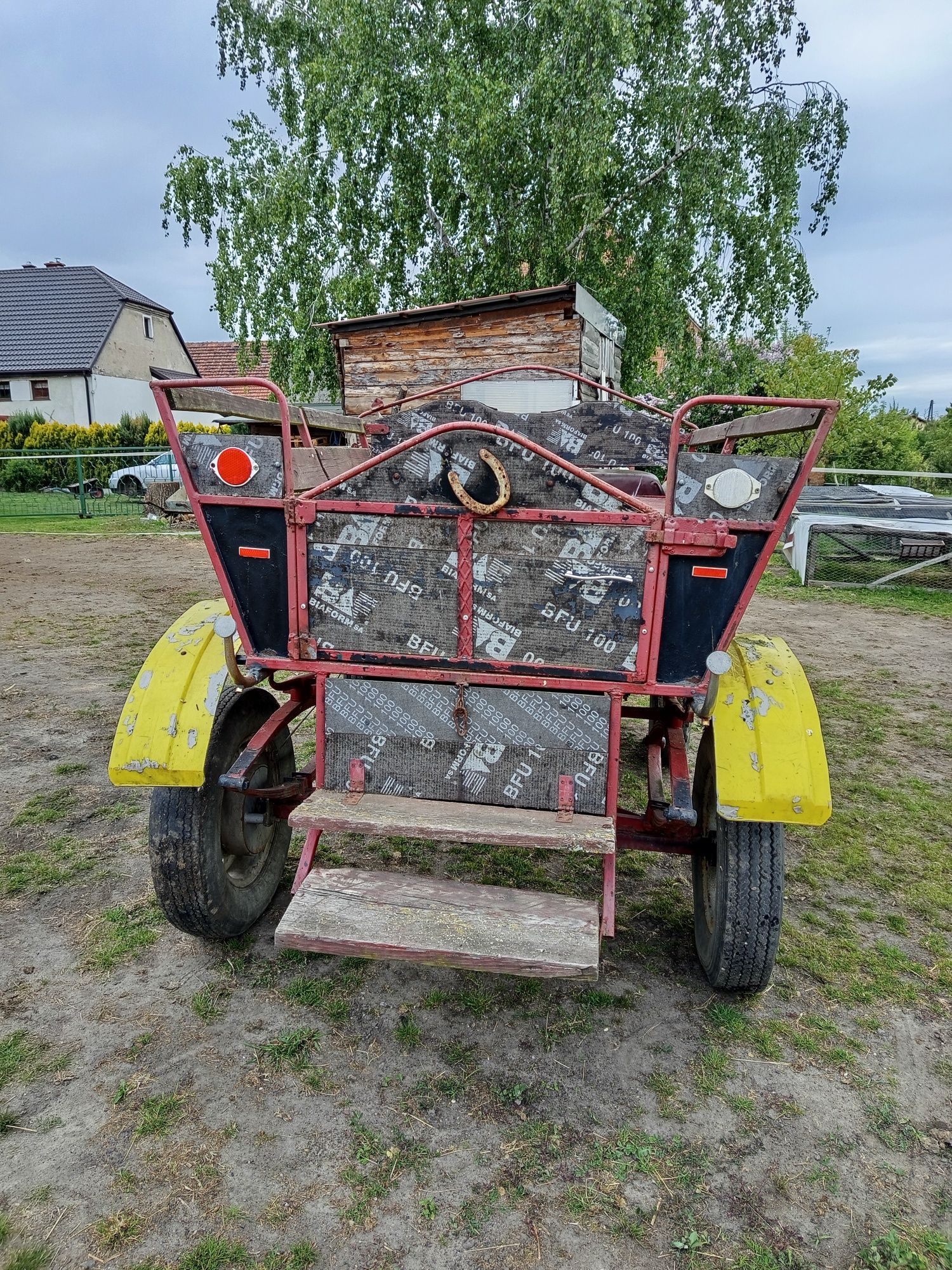 Bryczka konna wagonetka do renowacji