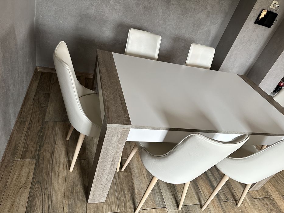 Stół Agata Sandy rozkładany 90 x 160 - 200 cm