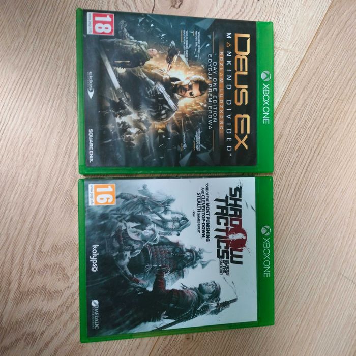 Dwie gry na Xbox