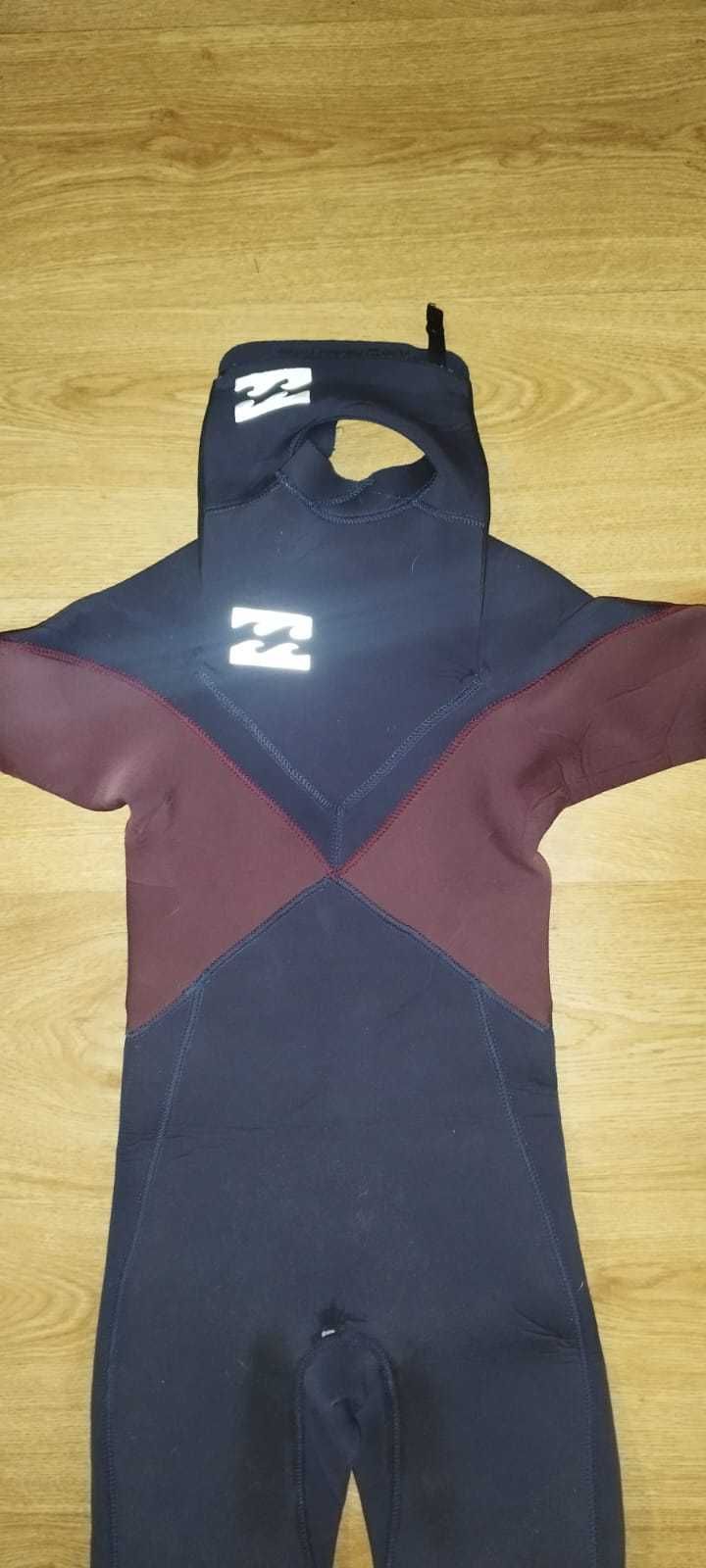 Wetsuit Fato surf criança 9 anos Billabong Xero Furnace Pro 4.3