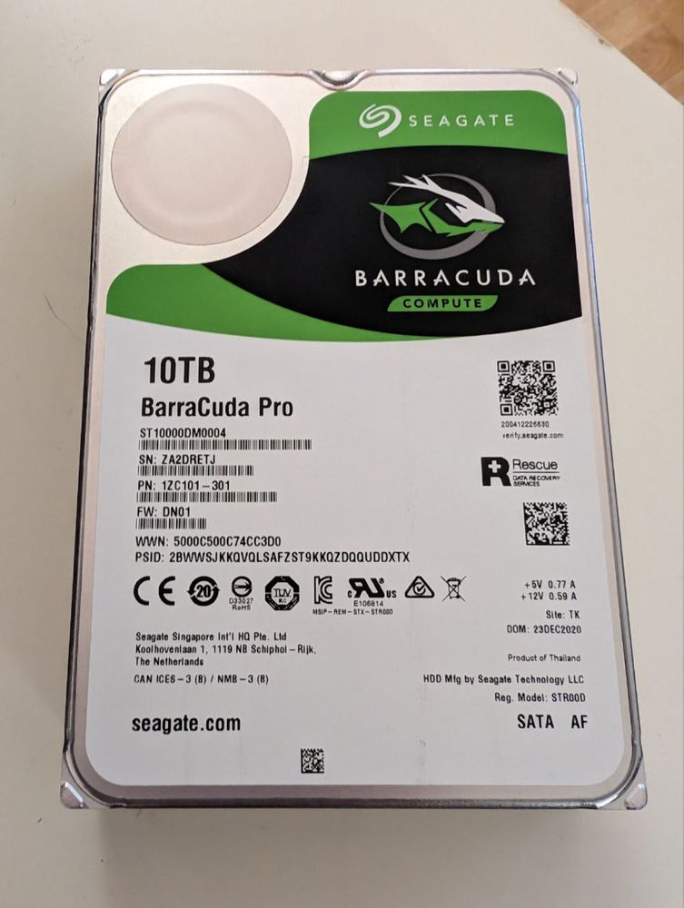 Dysk HDD - BarraCuda Pro 10TB