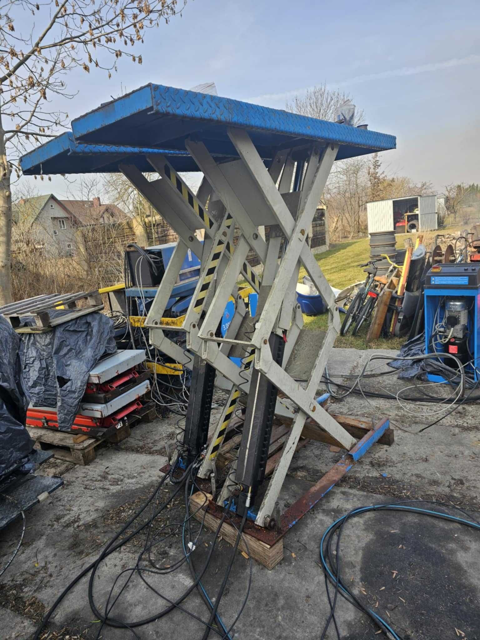 Podnośnik nożycowy podposadzkowy Ravaglioli 3000kg