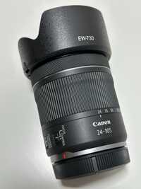 Nowy Obiektyw Canon RF 24-105mm F4-7.1 IS STM + Osłona EW-73D