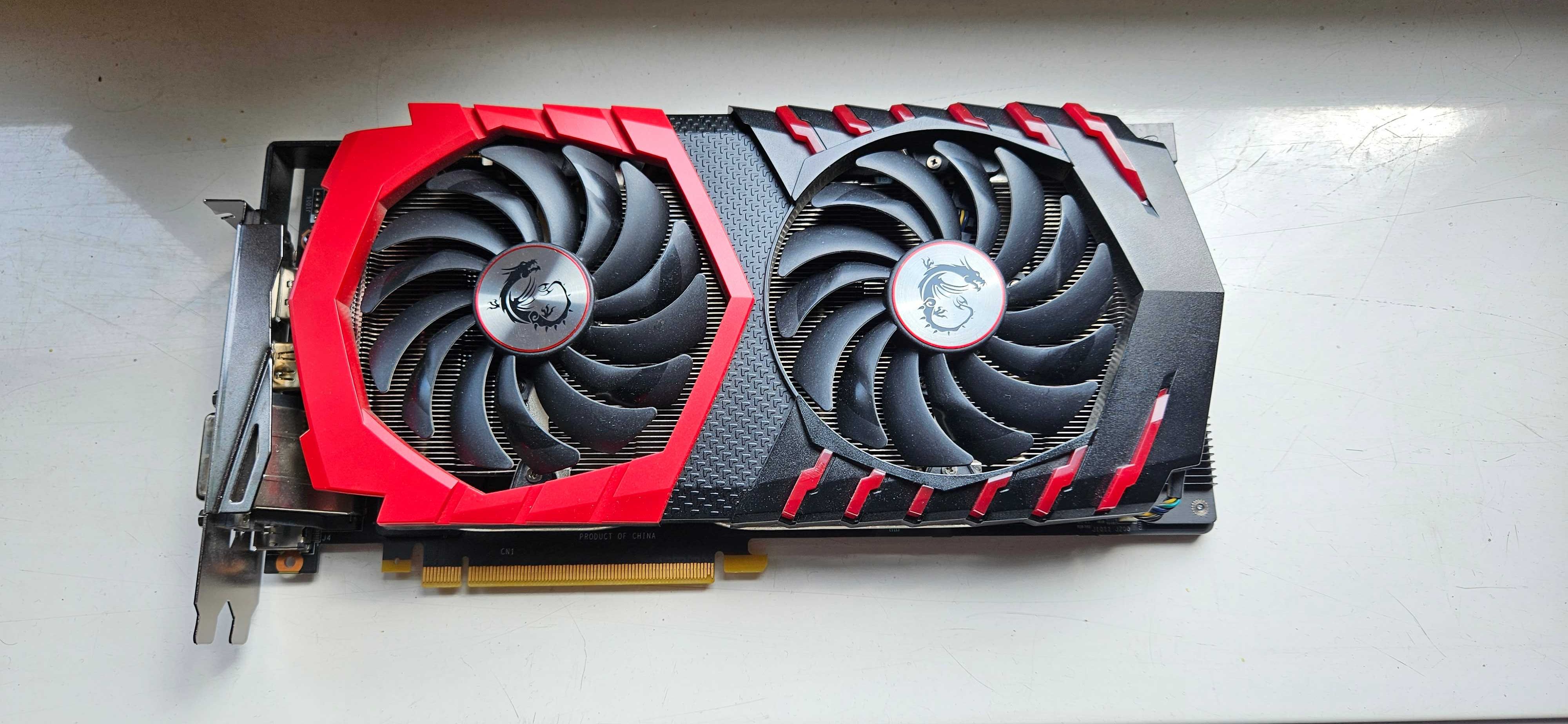 Karta graficzna MSI GeForce GTX 1070 Ti Gaming 8gb używana