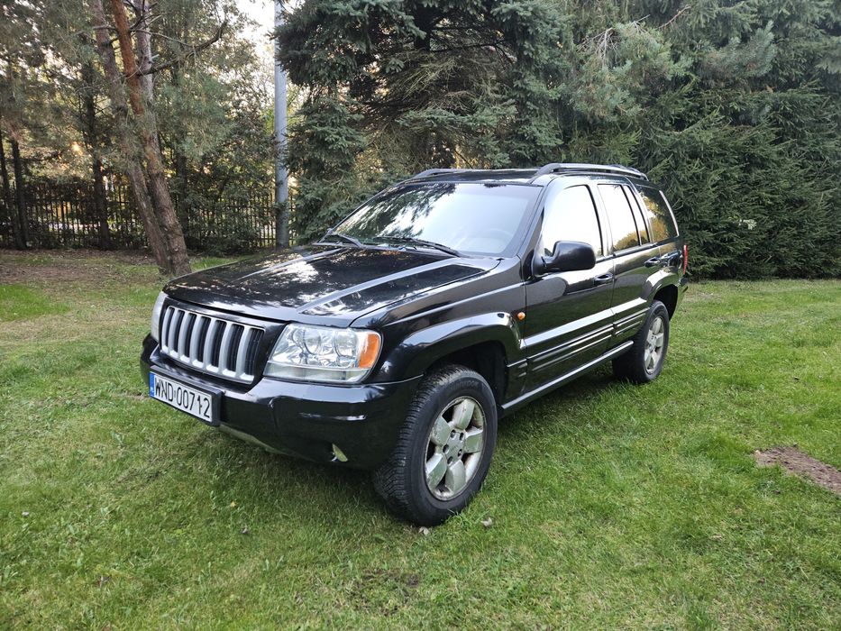 Jeep Grand Cherokee WJ 2.7crd 2003r. oryginalny przebieg 236 tys.